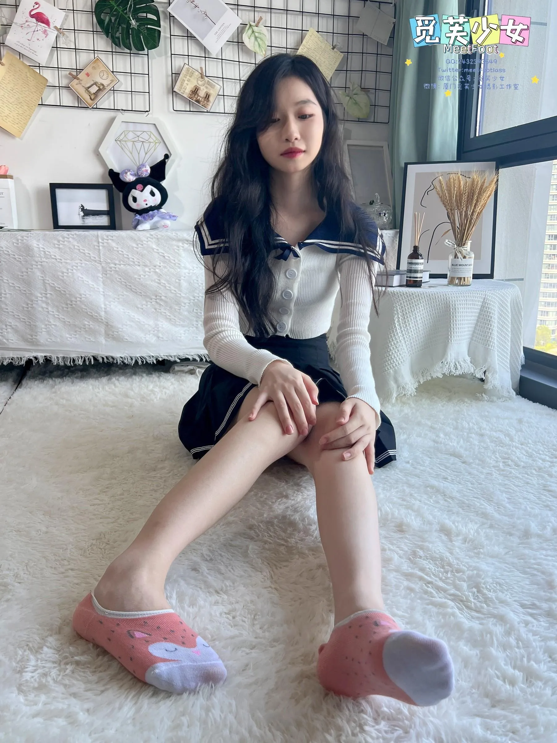 [觅芙少女]NO.018 JK短裙美少女-1 [105P]插图6